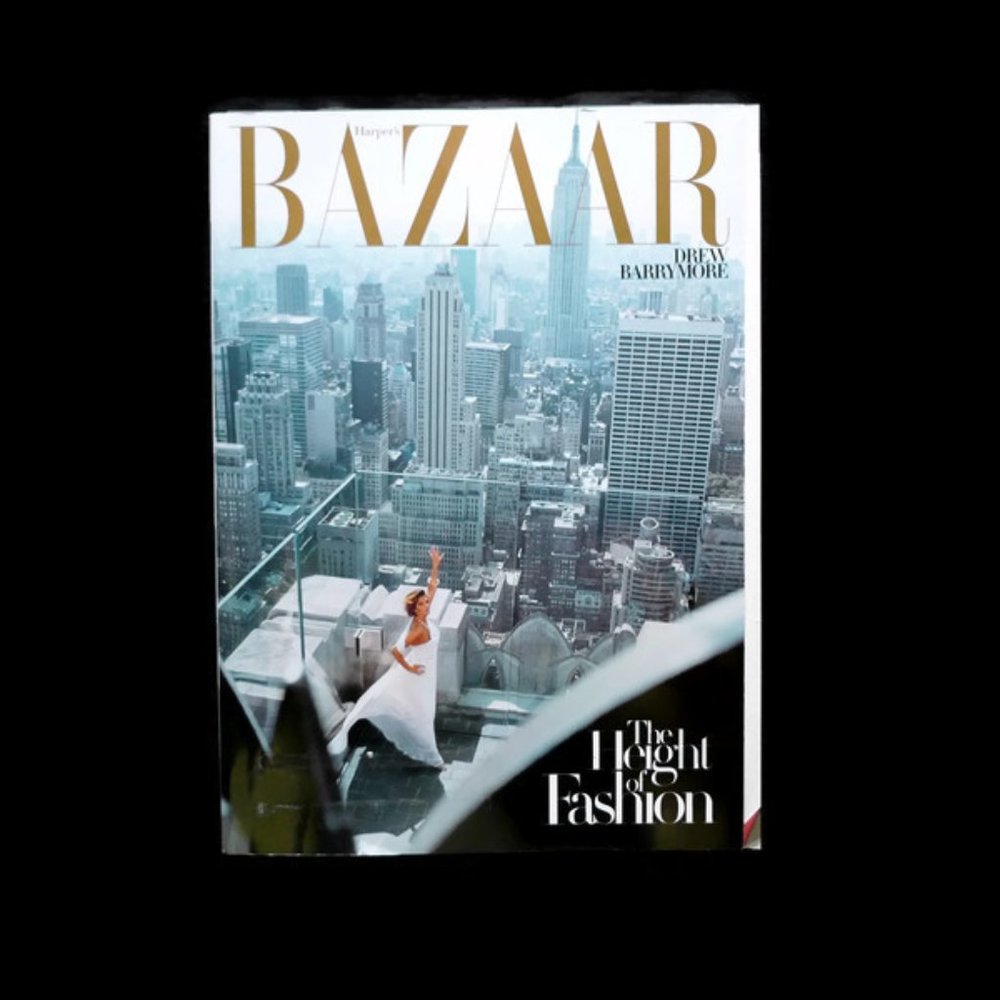 Harper's Bazaar February 2007 -  Drew Barrymore